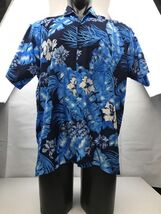 Rima Hawaiian Short sleeve Shirt Mens Size L Blue KG PP - $24.75