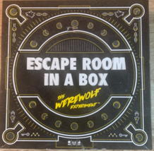 Mattel Escape Room In A Box THE WEREWOLF EXPERIMENT Game: Sold AS IS, Bo... - £5.48 GBP