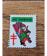US Stamp Christmas Seal 1974 Sled - $0.99