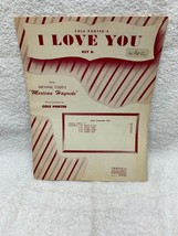 1943 I Love You Mexican Hayride Cole Porter Bobby Clark Sheet Music - £7.40 GBP