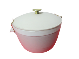 Vintage Sunfrost Therm O Ware Beige Insulated Serving Bowl Container W/Lid - £11.68 GBP