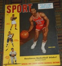 1956 Sport Magazine - Sihugo Green - Rocky Marciano - Mickey Mantle - Au... - $9.90