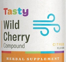 Tasty Wild Cherry Compound - Citrus Flavor 8 Herb Respiratory Health Support Usa - £17.28 GBP+