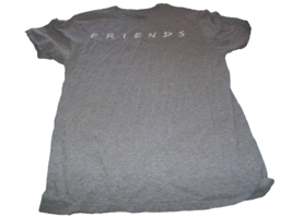 Friends tevelision TV show Logo gray T-Shirt Size L - £10.25 GBP