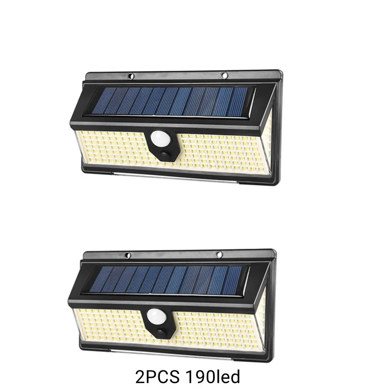 190LED 4 Wor Mode Solar Lights Outdoor IP65 Waterproof Garden Decoration Solar M - £75.49 GBP