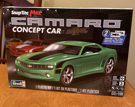 Revell #1527 Snap Tite Max Camaro Concept Car Green 1:25 Factory Sealed - £23.70 GBP