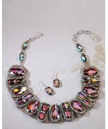 Joe Vilaiwan Iridescent Crystal Earrings or Necklace (JT2Shop) - $49.99+