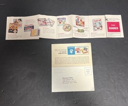 Kohner Bros General Mills Toy Game Print Advertising Warranty Registrati... - £9.58 GBP