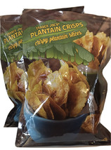 2 Packs Trader Joe&#39;s Plantain Crisps Crispy Plantain Slices 5oz Tostones... - £12.66 GBP