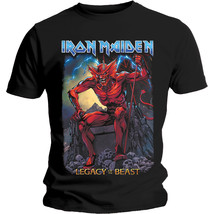 Iron Maiden Legacy Of The Beast 2 Devil Official Tee T-Shirt Mens Unisex - £26.89 GBP