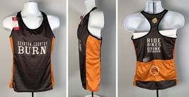 NWT 2019 Bourbon Country Burn Cycling Tank Ride Bikes Drink Bourbon Wome... - $39.55