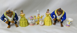 Disney Beauty and the Beast Belle Mrs Potts Chip Candle Lot - £20.36 GBP