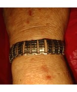 Coro 1940s patent pending beautiful silver bracelet - $43.32 CAD