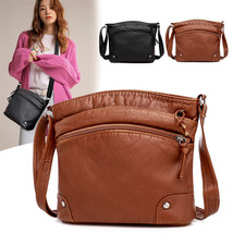 Ladies Handbag Totes Bag Women Soft Leather Cross body Medium Shoulder B... - £12.78 GBP