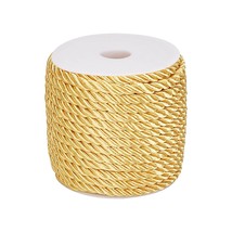 59 Feet 5Mm Gold Twine Cord Rope 3 Braided Cord Thread Decorative Twiste... - £15.61 GBP