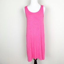 J Jill Dress Sleeveless Barbie Pink Size XS Rayon Spandex With Pockets - $318.88 MXN