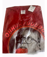 A Christmas Story “OHHHH FUUUDGE!” Men’s Red Graphic T-Shirt, NEW - $13.99