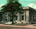 Vtg Postcard 1911 Evanston Post Office Building Evanston Illinois S.H. K... - £3.07 GBP