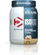 Dymatize ISO 100 Hydrolyzed Whey Protein Powder 1.6lbs Gourmet Vanilla F... - $47.39 CAD
