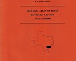 Geologic Atlas of Texas: Beeville-Bay City Sheet, Geologic Map - $12.89