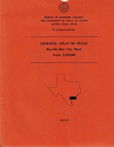 Geologic Atlas of Texas: Beeville-Bay City Sheet, Geologic Map - £10.08 GBP
