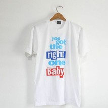 Vintage Diet Pepsi You Got the Right One Baby T Shirt Large - £29.35 GBP