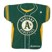 2015 Oakland A&#39;s Athletics Jersey Shaped Rally Towel State Farm Green - £9.36 GBP