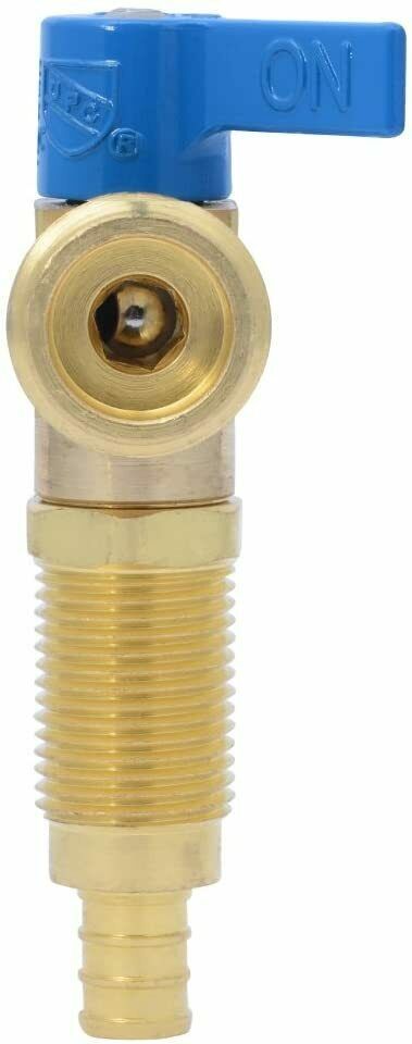SharkBite 24813A 1/2" Pex Barb Washing Machine Valve, Cold, Chrome, Brass Item image 2