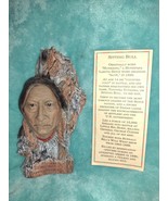 Sitting Bull 1830-1890 Avery Creations, Resin Sculpture In Great New Con... - $265.45 MXN