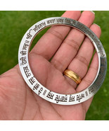 Sikh kara stainless steel mool mantar bani smooth singh kaur chakri kada... - $36.66