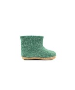 Handmade Jungle Green Indoor Boots for Kids - Warm Boots for Toddlers &amp; ... - $907.64 MXN
