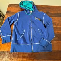Disney Parks 2020 Blue Hoodie Jacket M Mickey Mouse &amp; Friends Unisex - $24.95