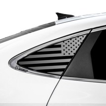 Fits Hyundai Sonata 2020 - 2023 Quarter Window American Flag Vinyl Decal Sticker - £27.63 GBP