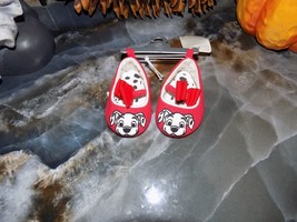 DISNEY STORE 101 DALMATIAN RED SHOES SIZE 0/6 GIRL&#39;S NEW - £16.65 GBP