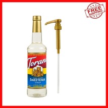 Cane Sugar Sweetener Syrup by Torani - 25.4 oz with Pump for Easy Dispen... - $36.85