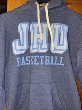 Retro Brand JHU Johns Hopkins basketball University Hoodie Sweatshirt SM NWT - £23.97 GBP