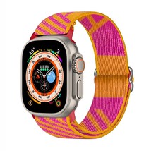 Strap Scrunchie Strap for Apple watch band 40mm 44mm 41mm 45mm 38mm 42mm 49mm El - £8.03 GBP