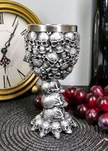 Ebros Day of The Dead Stacked Skulls Small Wine Goblet Or Shot Glass Cha... - $366.03 MXN