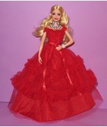 Barbie Holiday 2018 Blonde Anniversary Red Gown Dress Millie Model Muse ... - £39.20 GBP