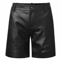 Stylish Shorts Genuine Festive Lambskin Unique Sports Classic Men Leathe... - £82.73 GBP