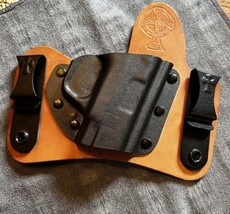 Cross Breed Super Tuck Smith &amp; Wesson Shield Right Hand Holster IWB Leather - £38.56 GBP