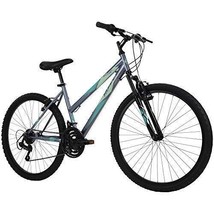 Huffy Stone Mountain Women&#39;s Mountain Bike Gray 26 Inch Wheels/17 Inch Frame - £326.43 GBP