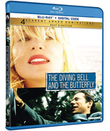 The Diving Bell and The Butterfly [Blu-ray] + Digital Code - Best Director - $14.95