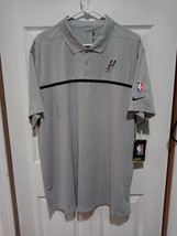 NWT men&#39;s XL Nike NBA san antonio spurs early season polo shirt  Player ... - $37.99