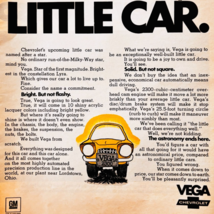 1970 Chevrolet Vega Advertisement Vintage Automobilia Twinkle Twinkle F15N - $24.99