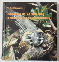 Analysis of Vertebrate Predator-prey Community by V. Sidorovich; Scientific Ed.. - £170.24 GBP