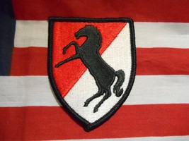 Us Army 11TH Armored Cavalry Regiment Color Ssi Patch - £6.39 GBP