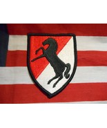 US ARMY 11TH ARMORED CAVALRY REGIMENT COLOR SSI PATCH - £6.27 GBP