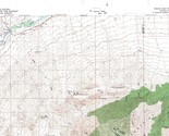 Virgin Peak Quadrangle, Nevada-Arizona 1958 Map Vintage USGS 15 Minute -... - $12.89
