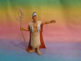 Disney  Pocahontas Father Dad Powhatan Indian Chief PVC Figure - £1.44 GBP